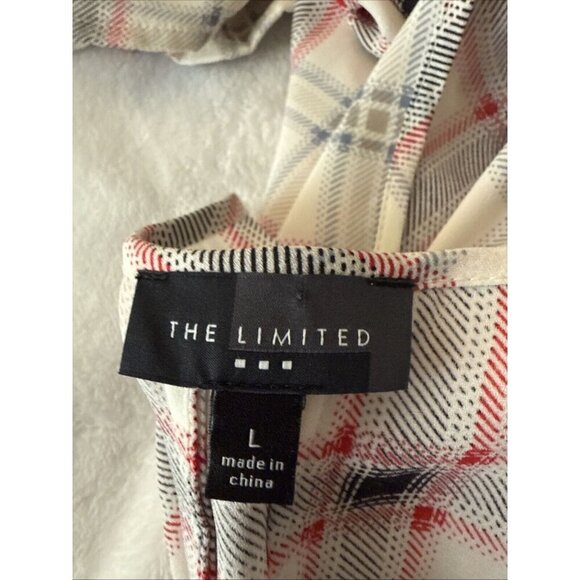 The Limited Mini Dress Tunic Large Plaid 90s Preppy Festive Work Office Cute - Picture 14 of 16